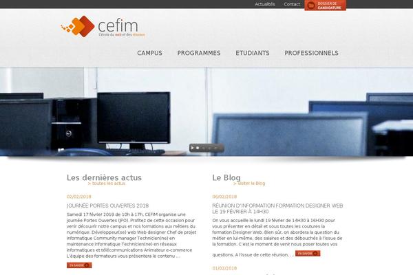 Wpserveur theme site design template sample