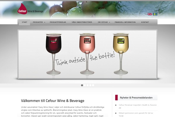 cefourwine.com site used theDawn