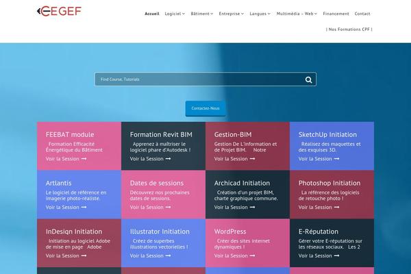Site using Themeum-lms plugin