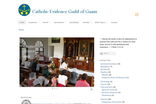 cegguam.org site used Paraxe