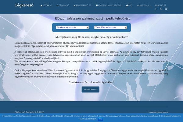 Site using Advanced iFrame plugin
