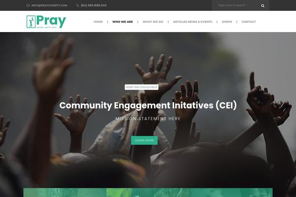 Site using Zodonations plugin