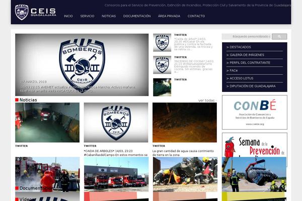 Examiner theme site design template sample