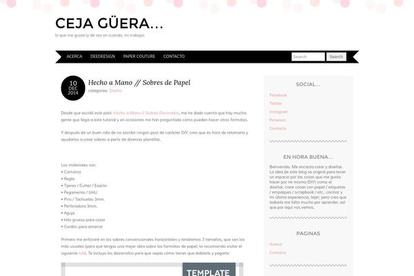 Adelle theme site design template sample