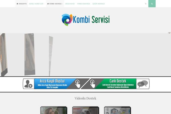 Nucleare theme site design template sample