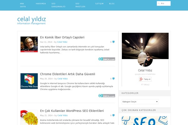 celalyildiz.com site used Seedlet-wpcom