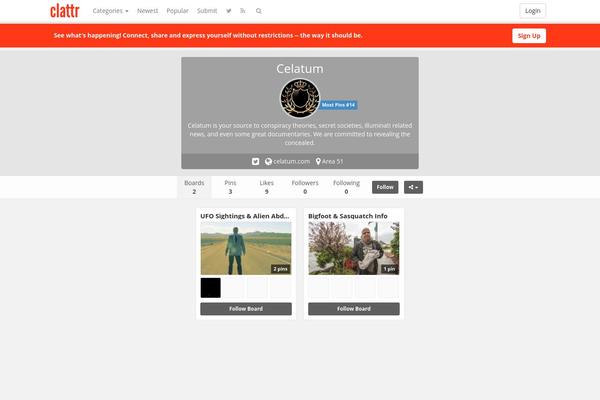 Pinclone theme site design template sample