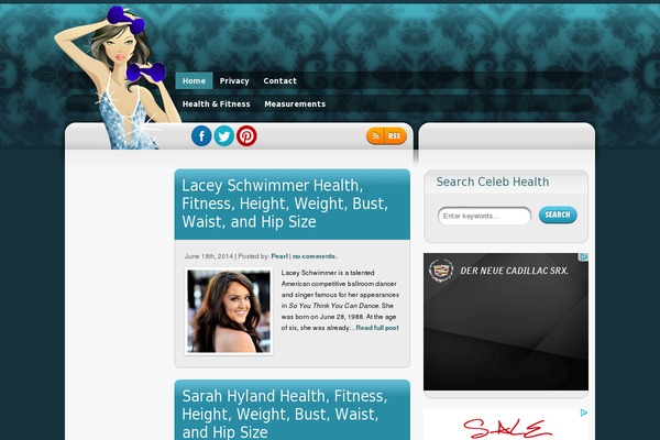 HeatMap AdAptive theme site design template sample