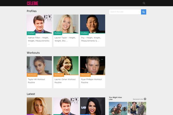 MagXP theme site design template sample