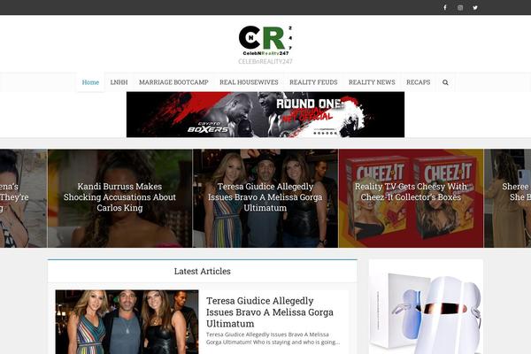 Site using Meks-easy-instagram-widget plugin