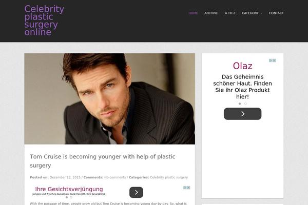 Site using A-z-listing plugin