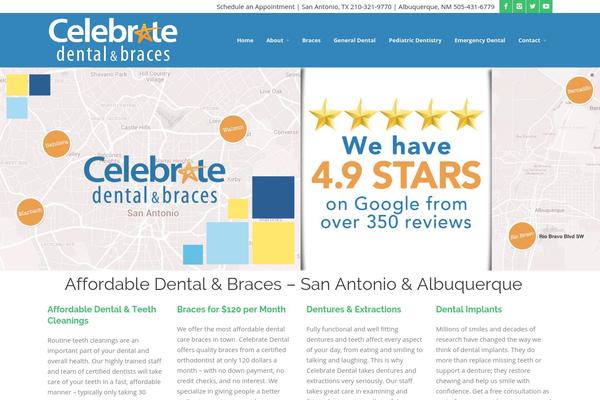 celebratedental.com site used Metrolium