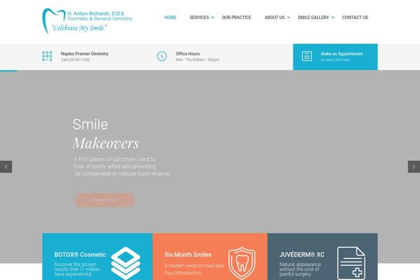 Canvas theme site design template sample