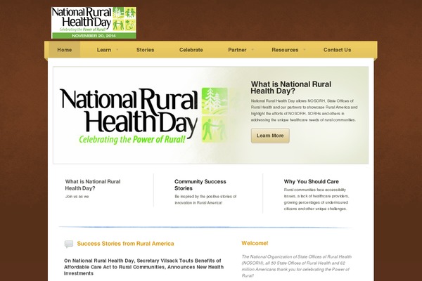 celebratepowerofrural.org site used Hopefull
