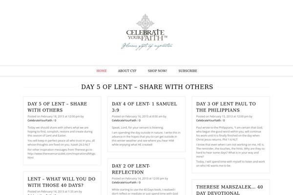 Legenda theme site design template sample