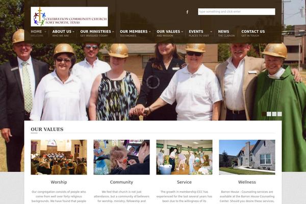 Belief theme site design template sample