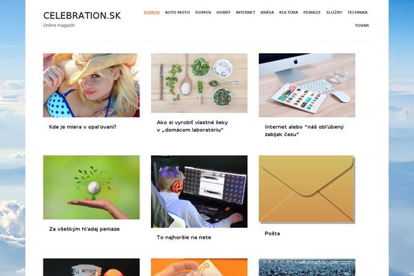 Adamos theme site design template sample