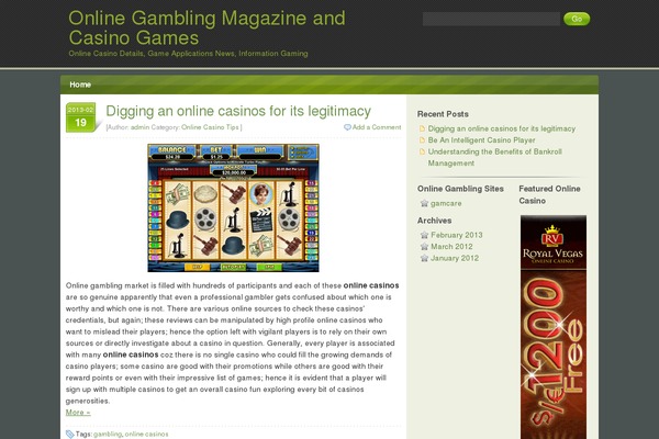 Green Hope theme site design template sample