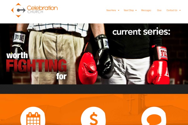 NativeChurch theme site design template sample