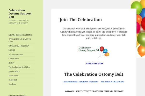 Twenty Fifteen theme site design template sample