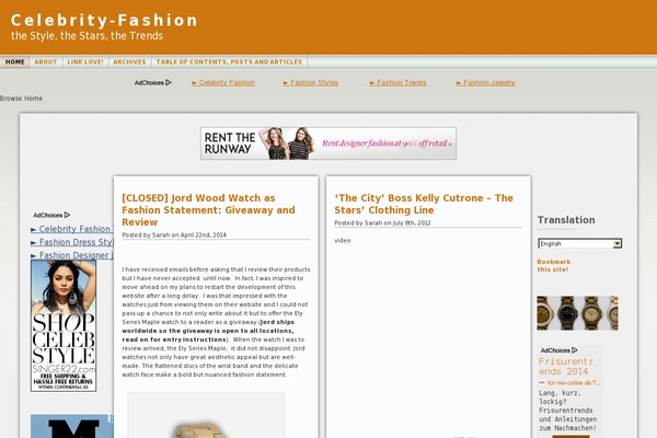 Site using AWSOM Pixgallery plugin