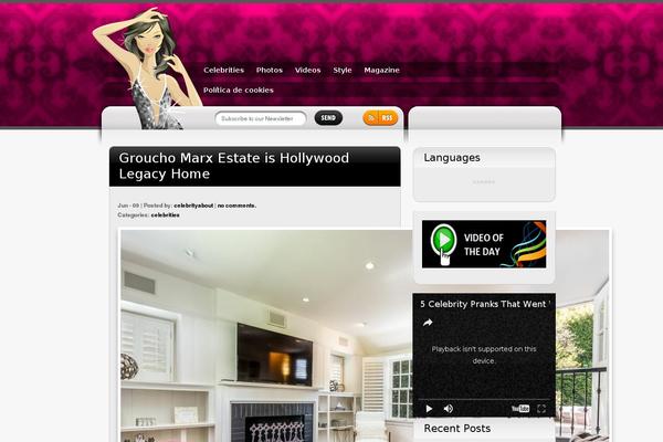 Site using Rss-feed-post-generator-echo plugin