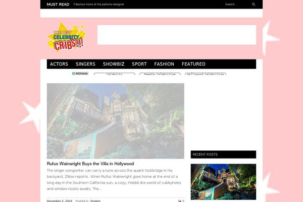 celebritycribs.info site used Rigel