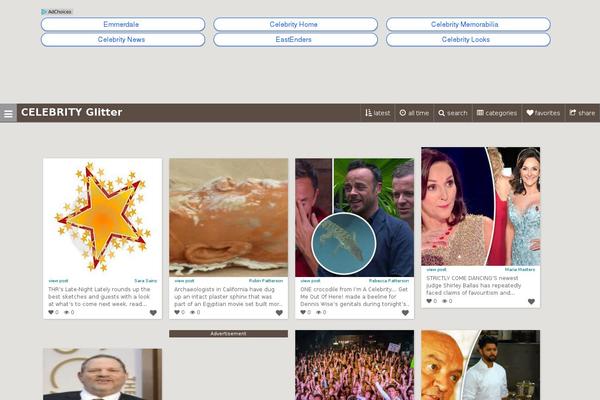 celebrityglitter.com site used Covertgawkr