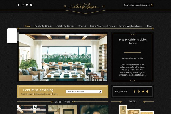Site using Pinterest RSS Widget plugin