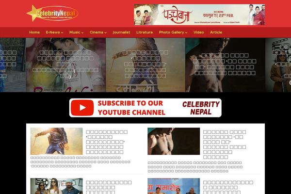 VoiceChild theme site design template sample