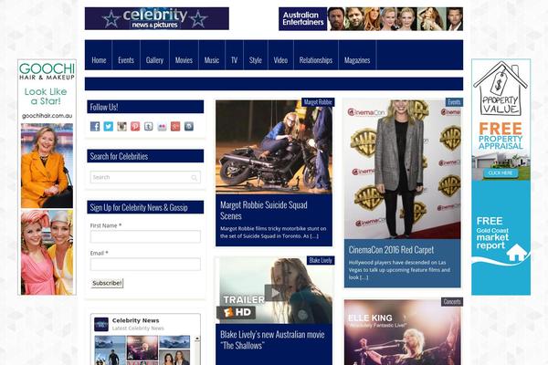 FlyingNews theme site design template sample
