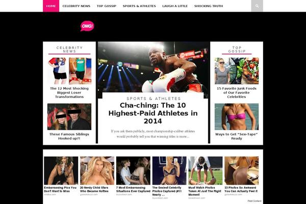 Braxton theme site design template sample