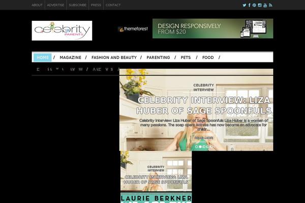 The Voux theme site design template sample
