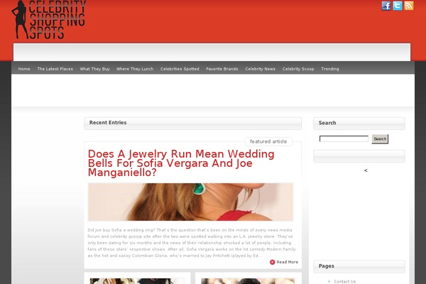 Simplism theme site design template sample