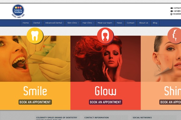 Empire theme site design template sample