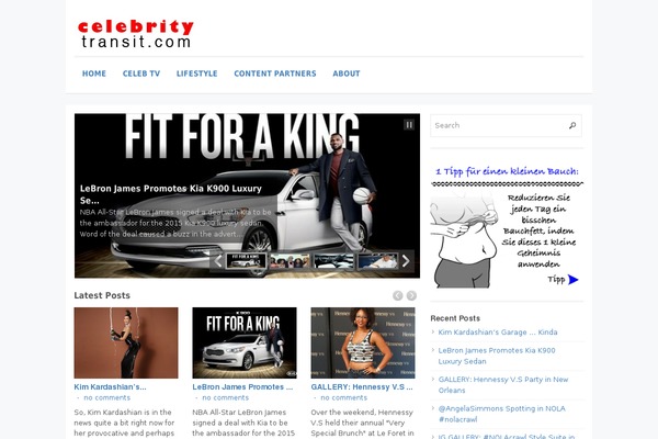 Max Magazine theme site design template sample