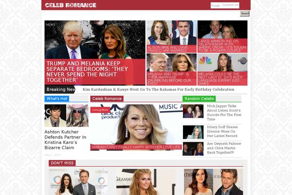 Newspaper Child theme site design template sample