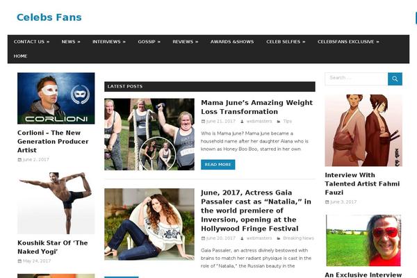 celebsfans.com site used Eggnews