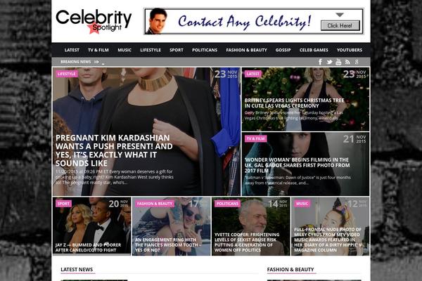 Today theme site design template sample
