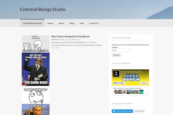 Coller theme site design template sample