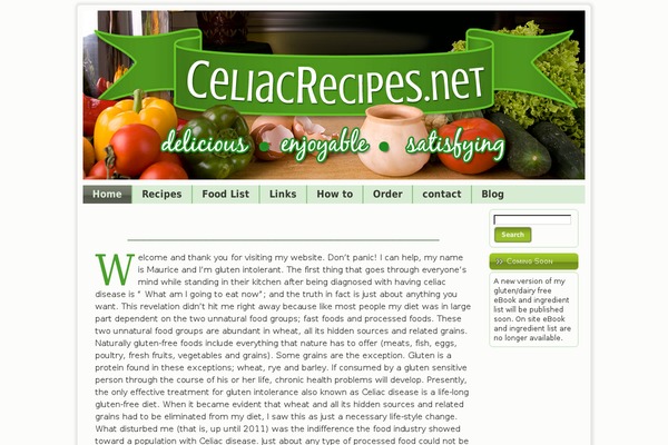 Simple Life theme site design template sample