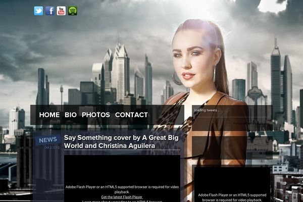 Cw theme site design template sample