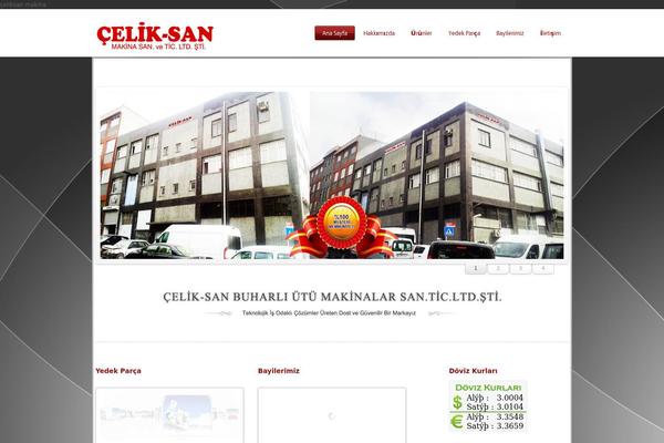 celiksanmakine.com site used Cross Apple