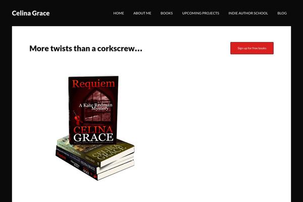 celinagrace.com site used Author Pro