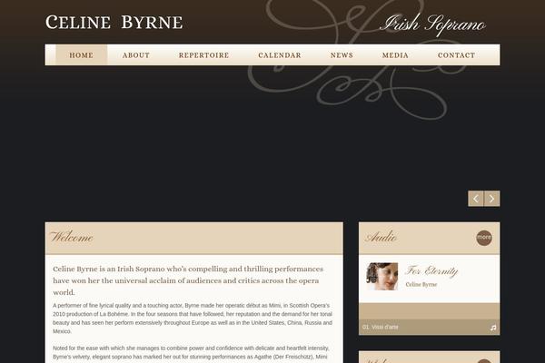 Stereo Club theme site design template sample