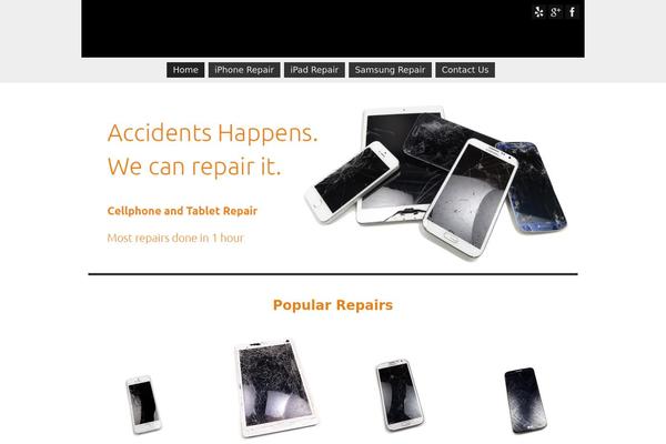 Parabola theme site design template sample