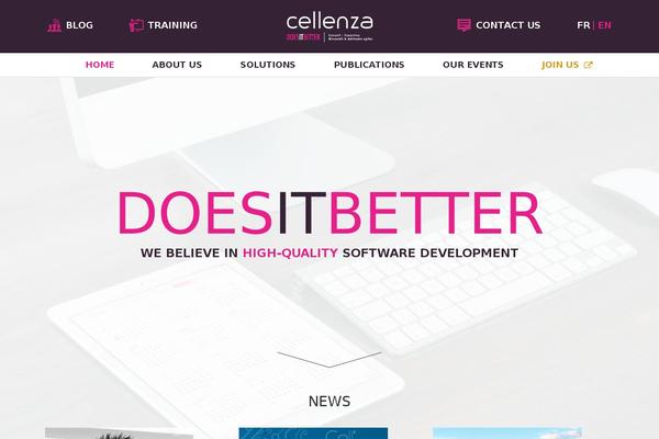cellenza.com site used Clzcorp