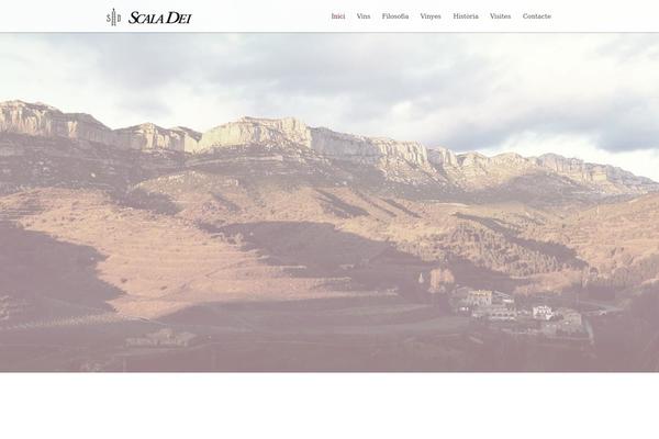 Scroller theme site design template sample