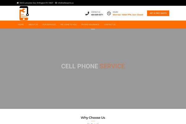 Ostrya theme site design template sample