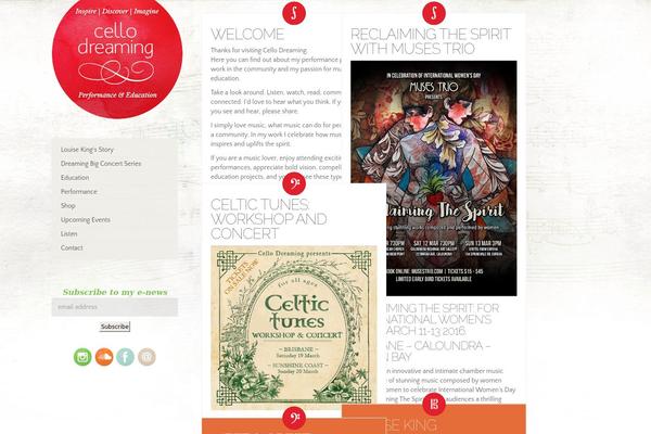 cellodreaming.com.au site used Brada